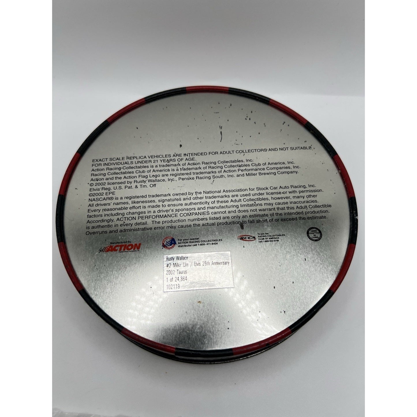 Elvis Presley 25th Anniversary Miller Lite 1:64 Stock Car Collectible NASCAR