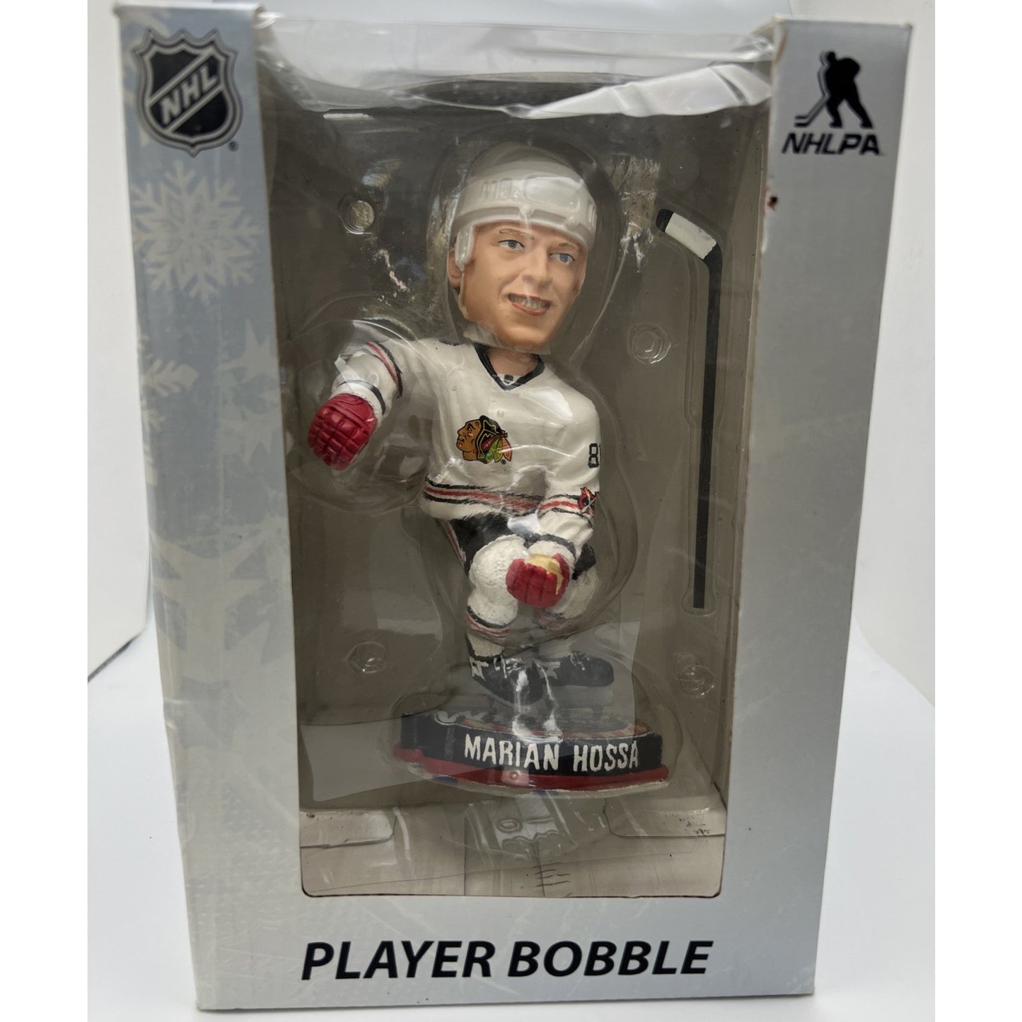 Super Rare 2015 Chicago Blackhawks Marian Hossa Bobblehead NHL Winter Classic