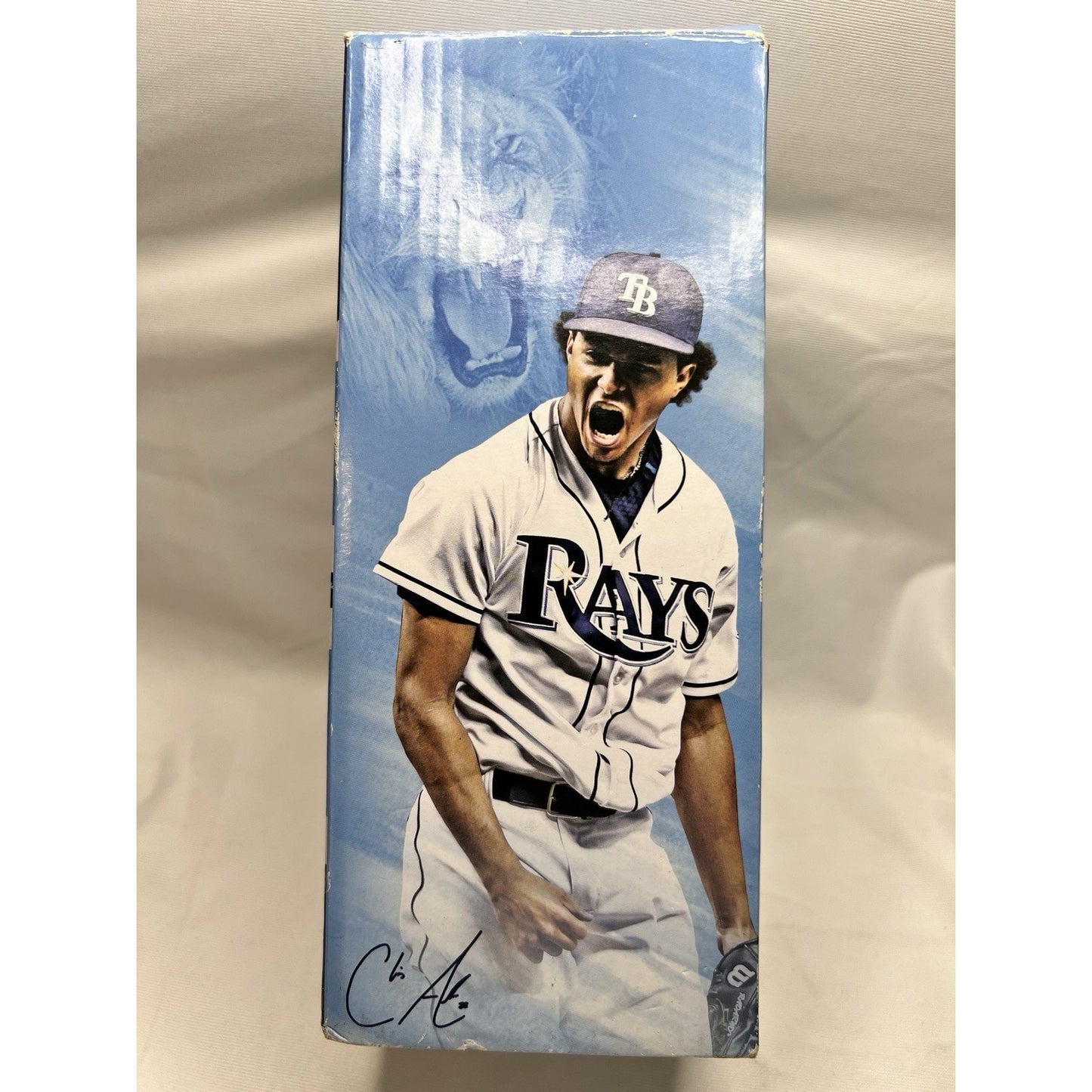 2016 Tampa Bay Rays Chris Archer K-Counter Bobblehead Florida Baseball Bobble