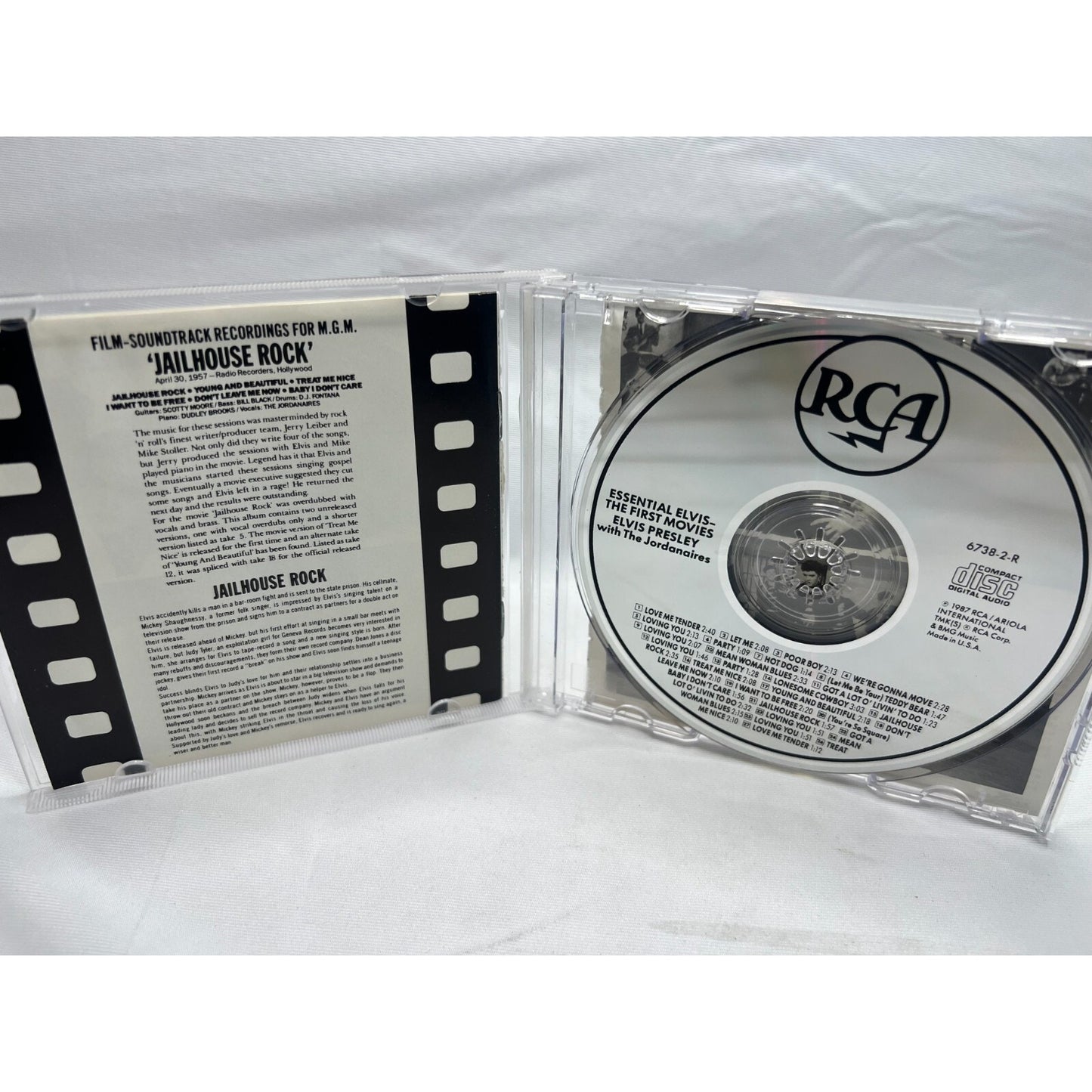 Elvis Presley Essential Elvis The First Movies Audio CD-ROM Used