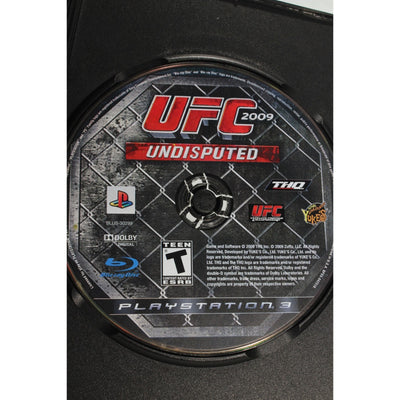 UFC 2009 Undisputed PlayStation 3 PS3 Tested Video Fighting Sports Game Used