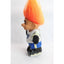 Vintage Russ 5" Troll Doll Hockey Player #99 Rare Orange Hair