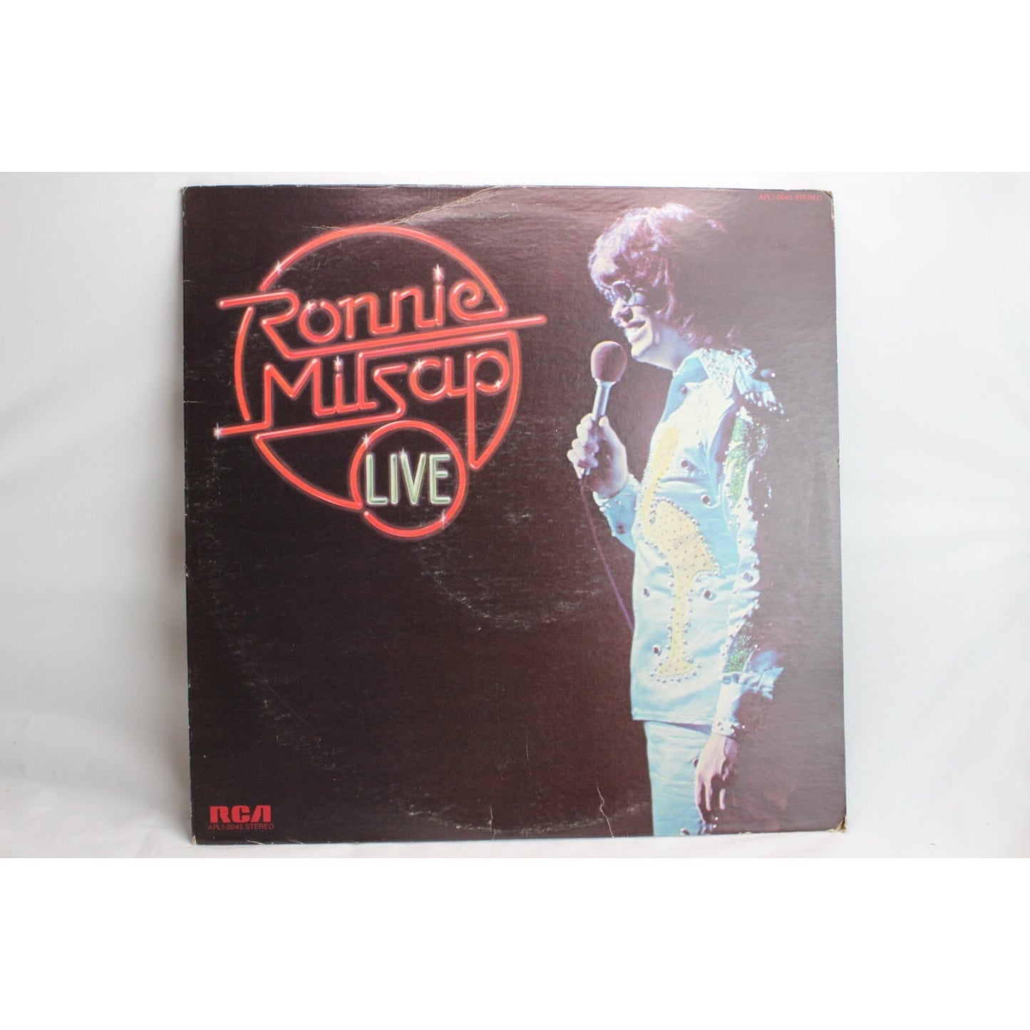 Ronnie Milsap Live RCA Vinyl Record Tested Used
