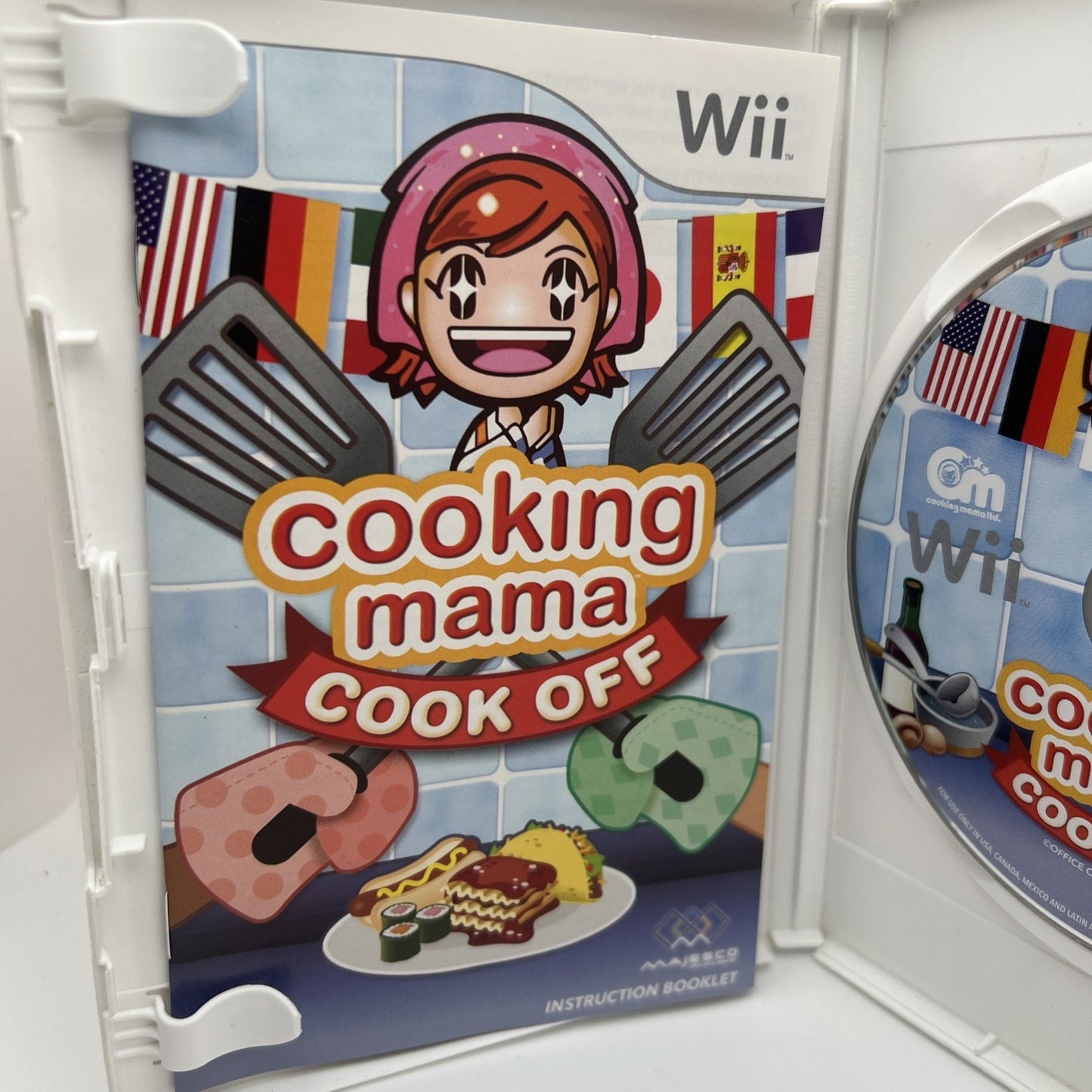 Cooking Mama: Cook Off (Nintendo Wii, 2007) Used With Case And Manual