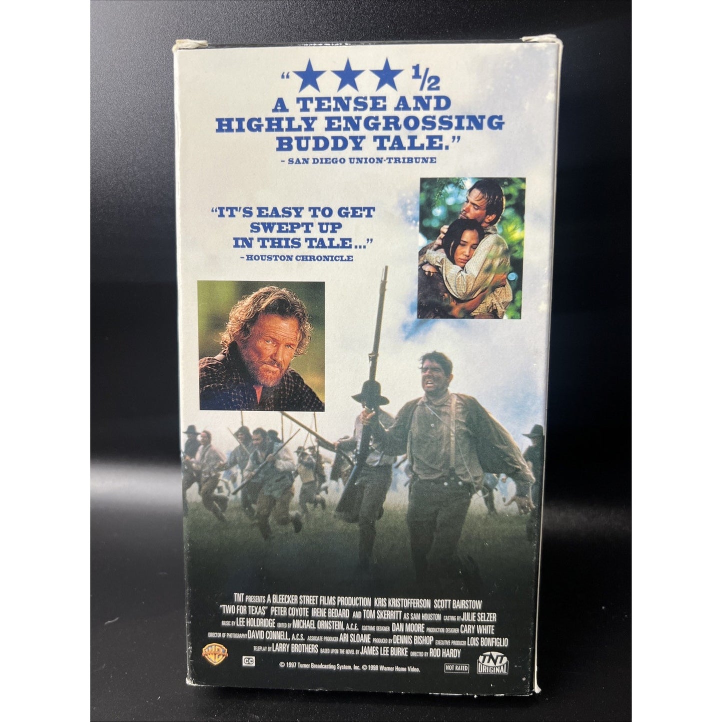 Two For Texas (VHS, 1997) Full Length Screening Screener Copy Promo Rare Tape