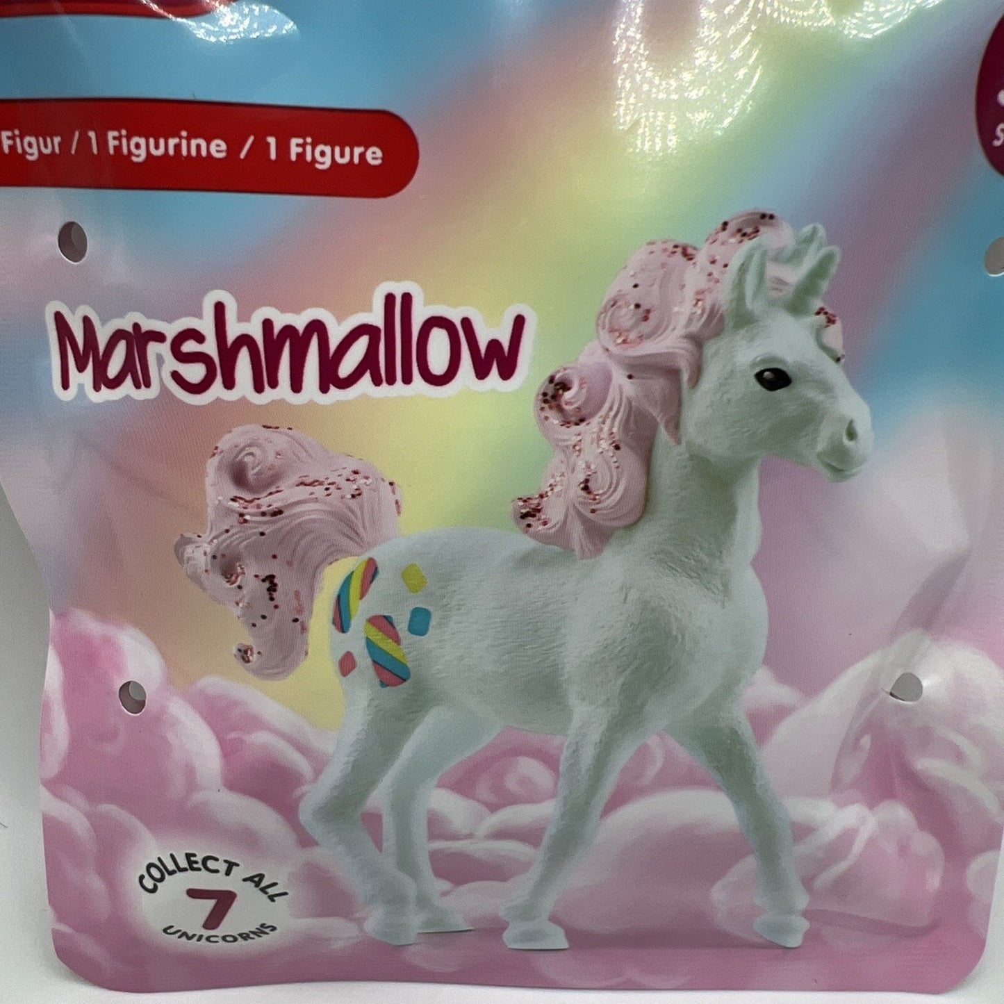 Schleich Bayala Figure Marshmallow Unicorn Stallion Horse Animal Figure Series 4