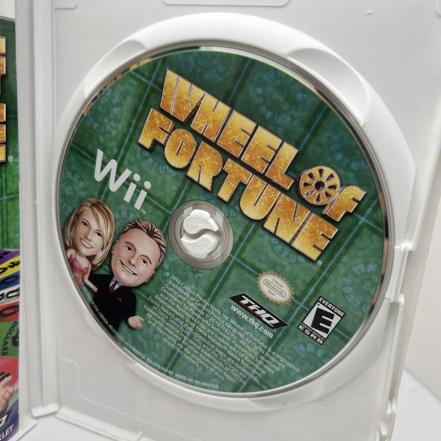 Wheel of Fortune Game Complete! Nintendo Wii