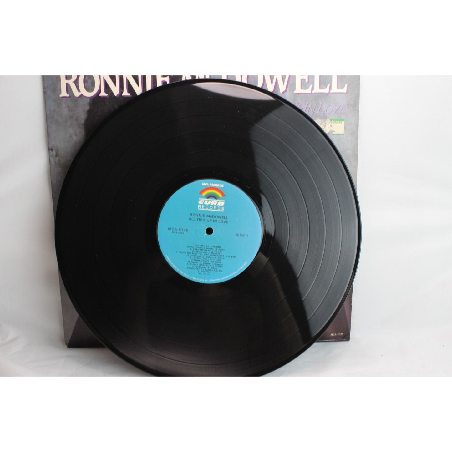 Ronnie McDowell – All Tied Up In Love Vinyl Record Tested Used