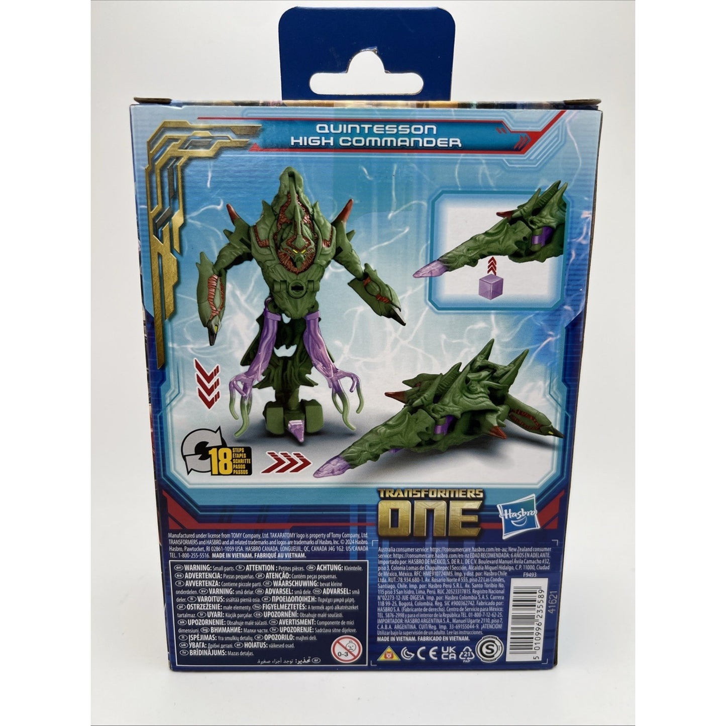 Hasbro Transformers One Quintesson High Commander Action Figure Rare New In Box