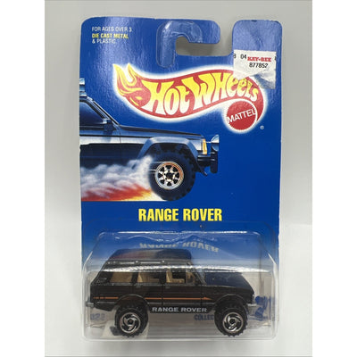 1992 Hot Wheels Range Rover Black Collector 221 New 1:64 Diecast Truck SUV