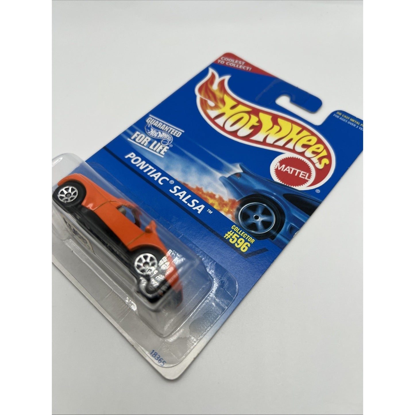 Hot Wheels Pontiac Salsa Collector #596 Orange Super Car Diecast Model