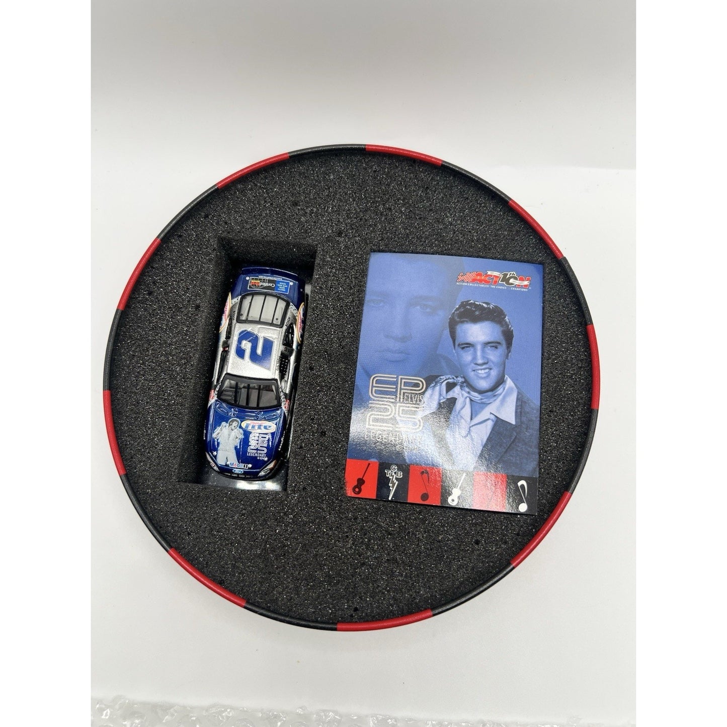 Elvis Presley 25th Anniversary Miller Lite 1:64 Stock Car Collectible NASCAR