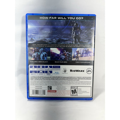 Mass Effect: Andromeda Sony PlayStation 4 2017 PS4 Video Game Tested