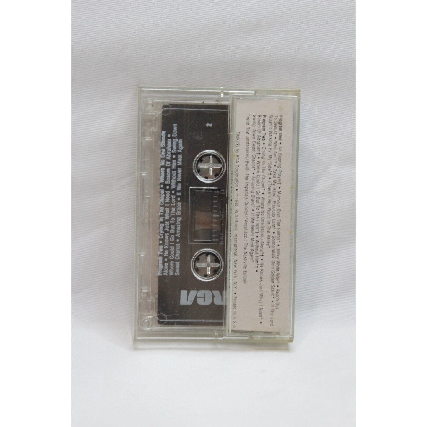 Elvis Presley His Songs Of Faith And Inspiration Cassette Tape Tested Music Used