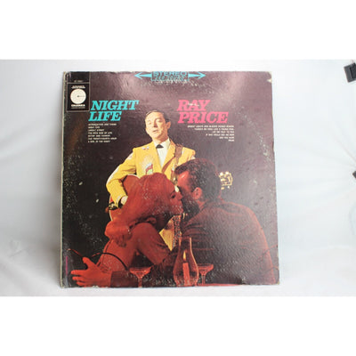 Night Life Ray Price Vinyl Record Tested Used