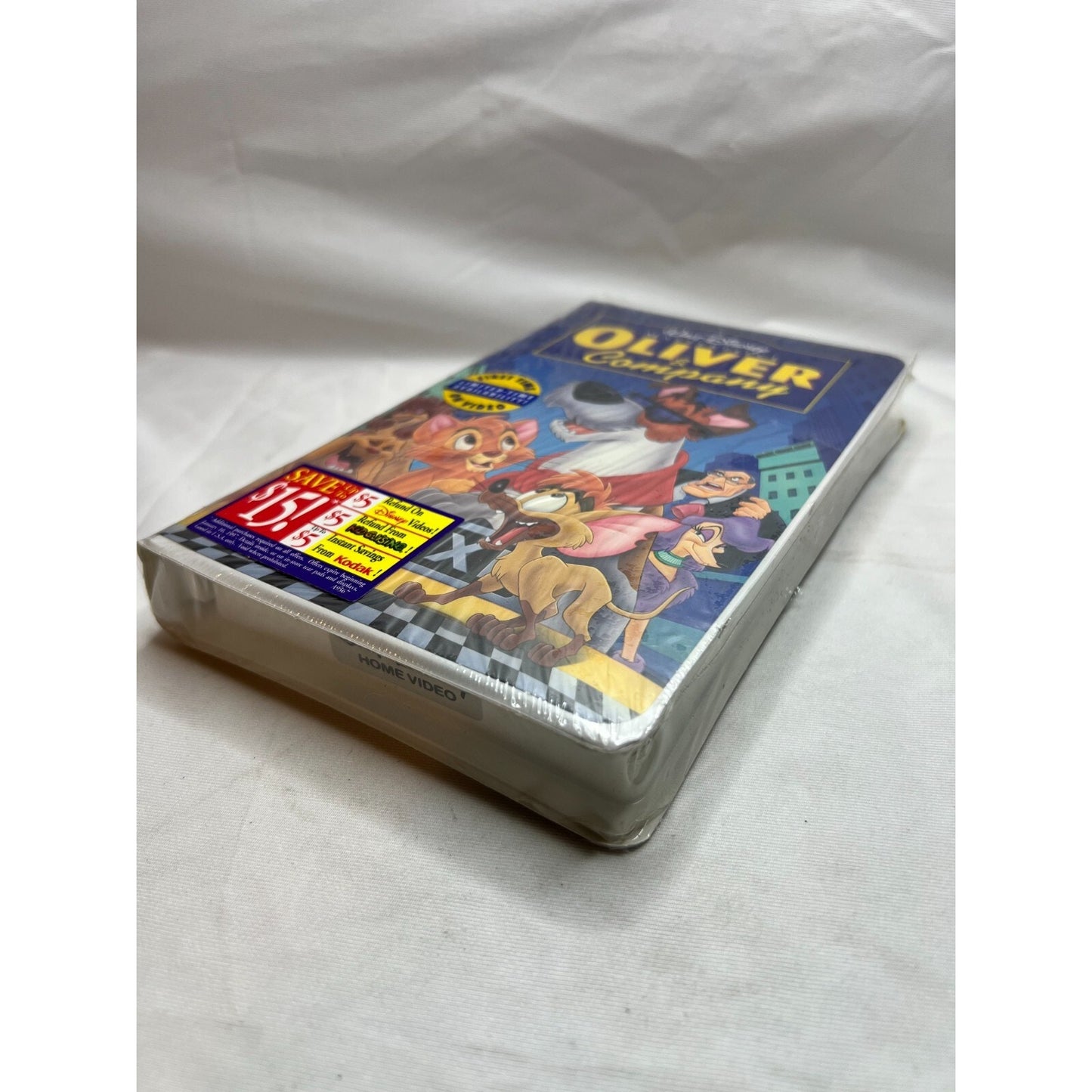 Oliver & Company VHS Walt Disney Masterpiece Collection New Sealed