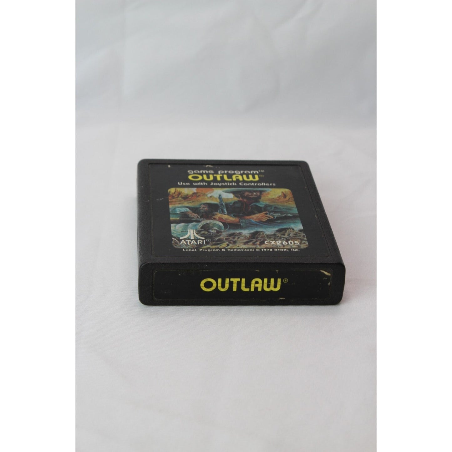 Outlaw CX2605 Atari 2600 Tested Video Game Used