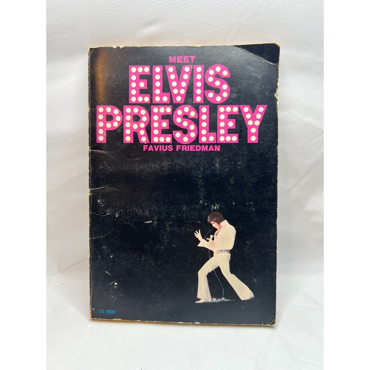 Meet Elvis Presley by Favius Friedman Paperback Biography Book Used