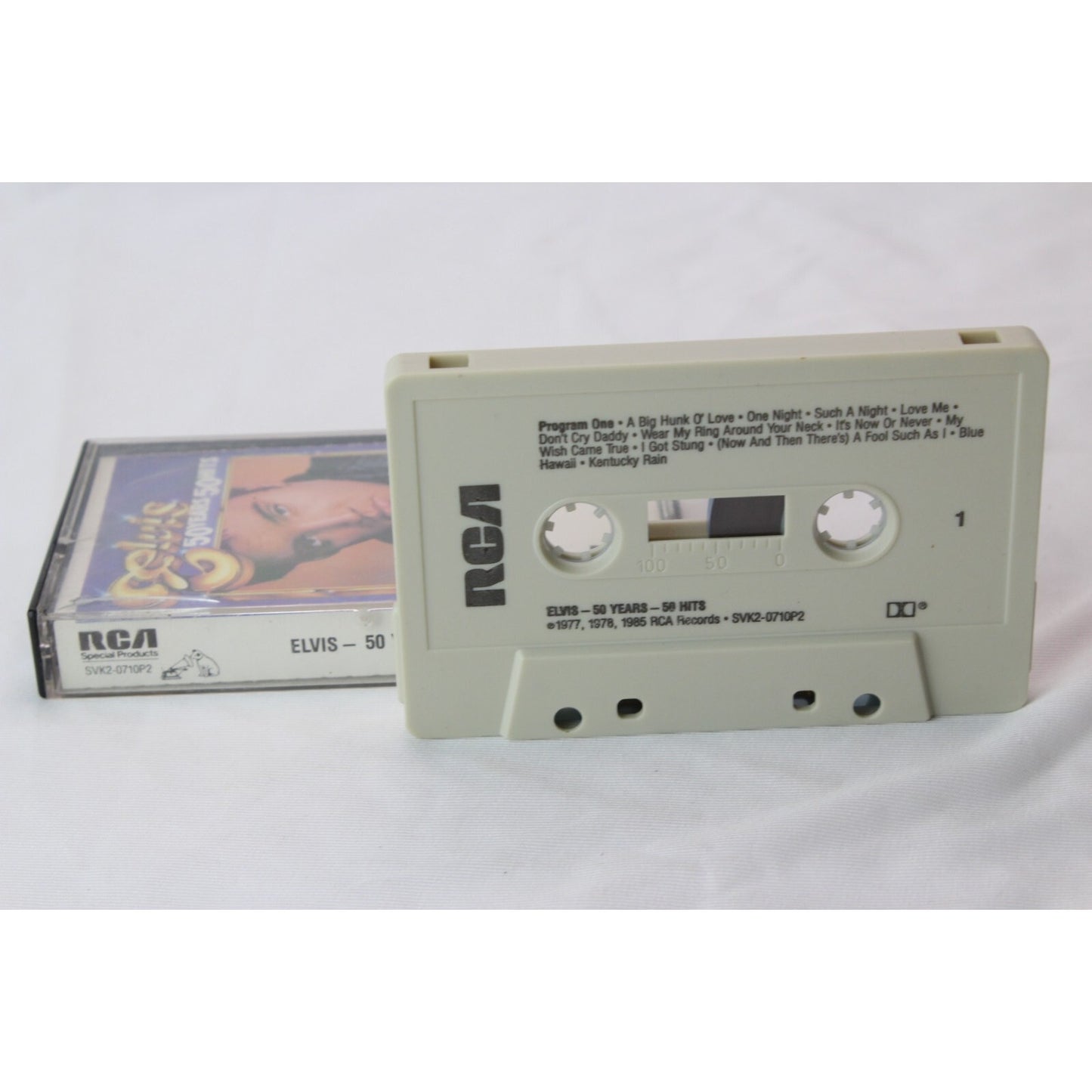 Elvis Presley 50 Years 50 Hits Cassette Tape Tested Music Used