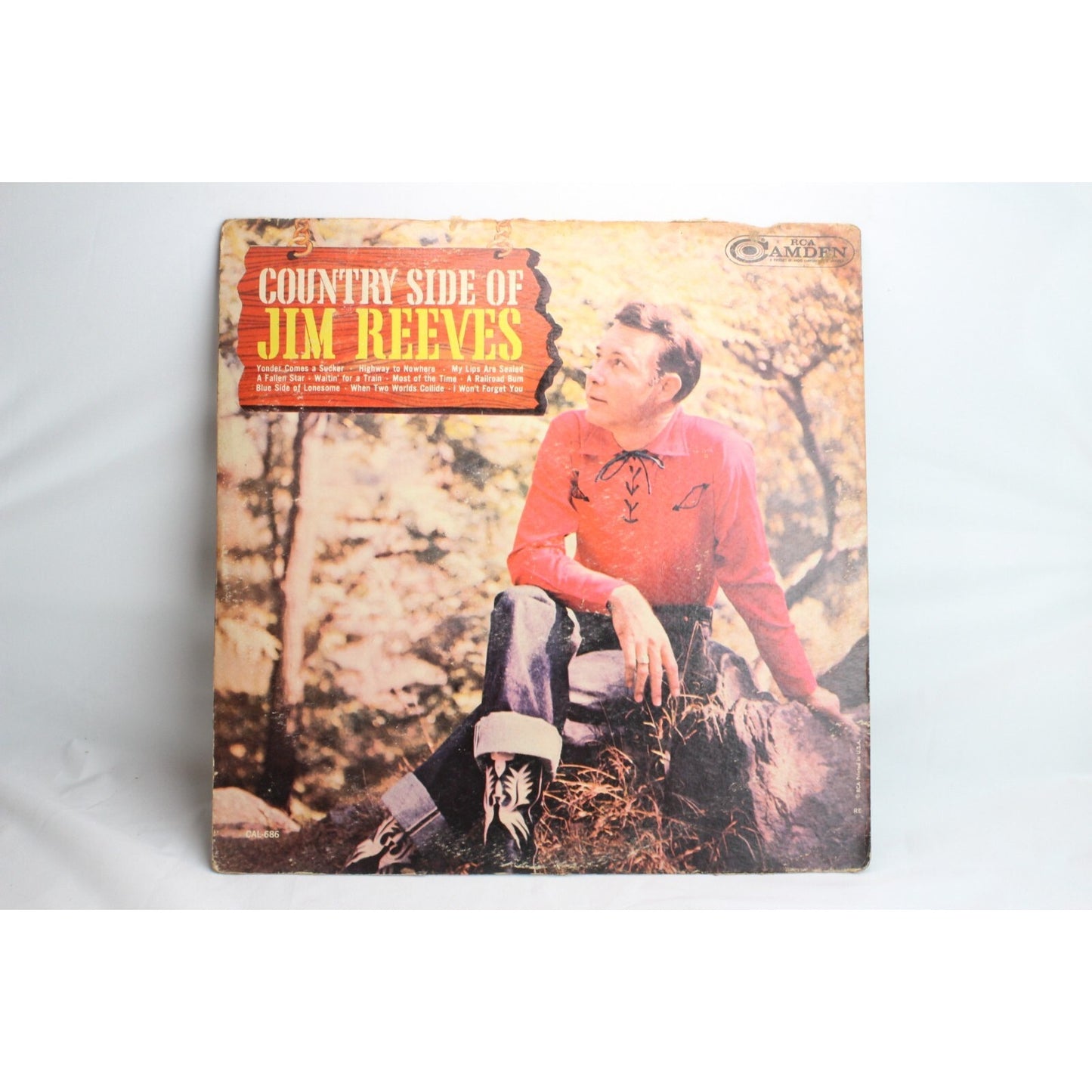 The Country Side Of Jim Reeves Vinyl Record Tested Used