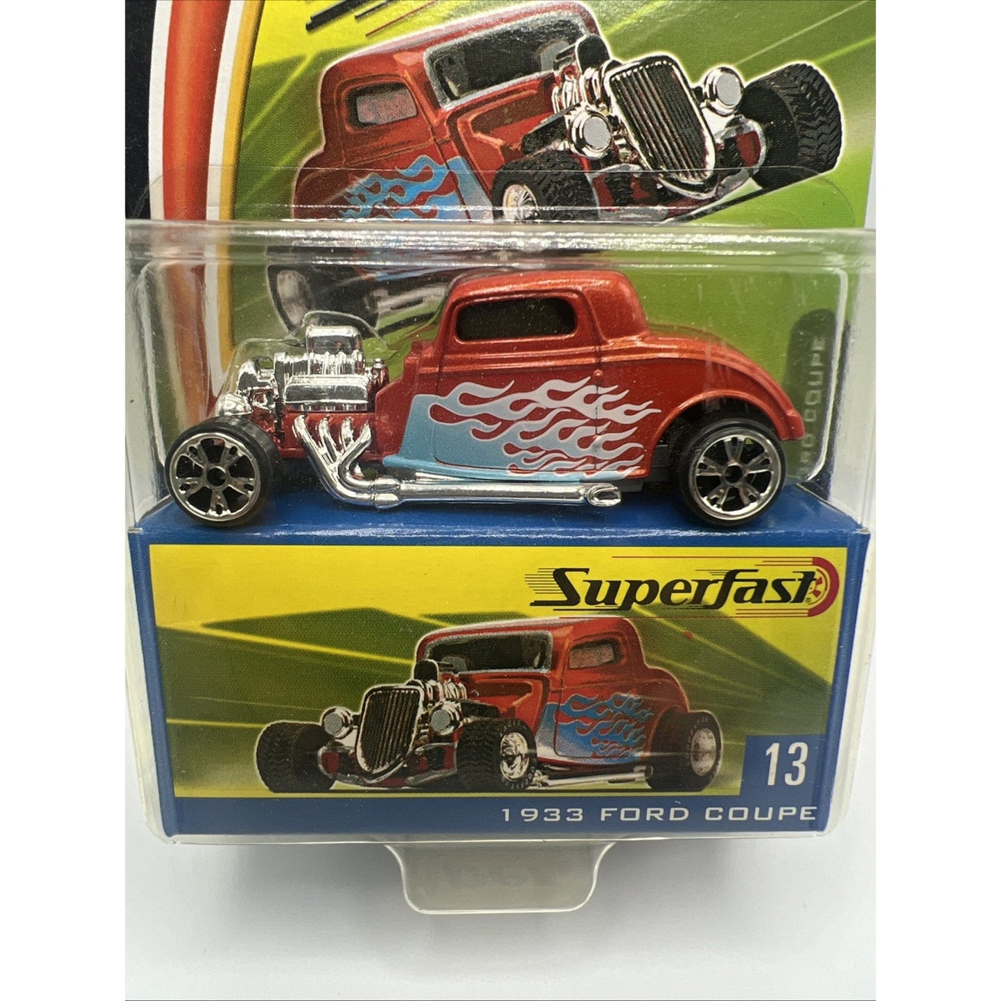 Matchbox Superfast # 13 1933 Ford Coupe Limited Edition 35 Years Hot Rod New