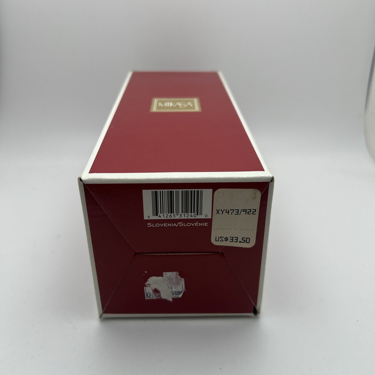 Mikasa Crystal Holiday Rhapsody Bell Slovenia Christmas Lead Hand Ring Rare Find