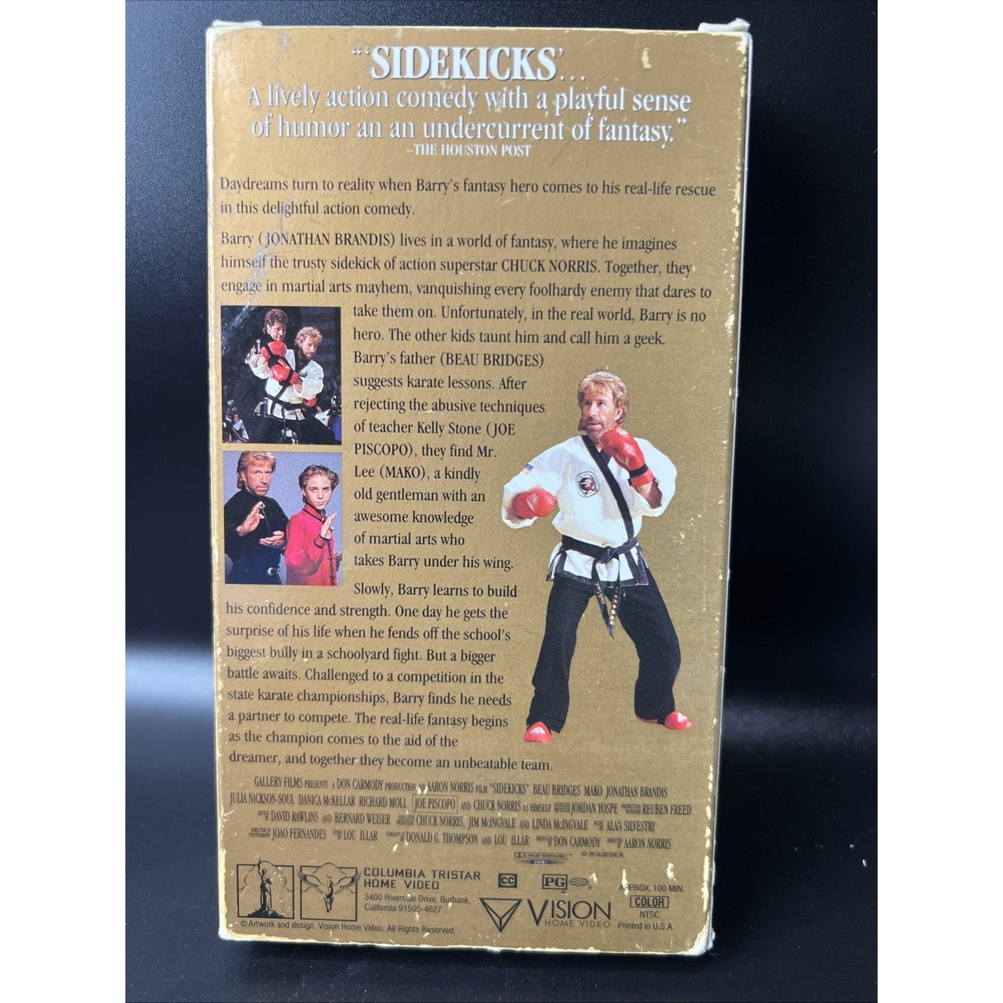 Sidekicks VHS Rare Movie Video 1993 Chuck Norris Karate Promotional Not For Sale