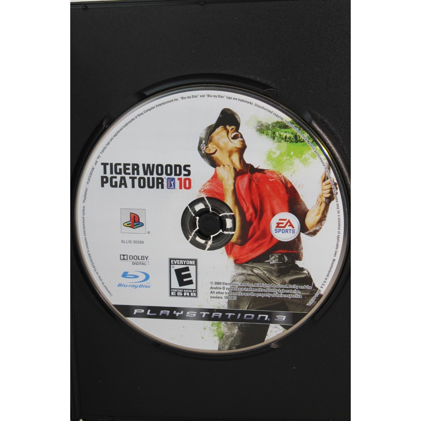 Tiger Woods PGA Tour 10 PlayStation 3 PS3 Tested Video Game Used Sports Game