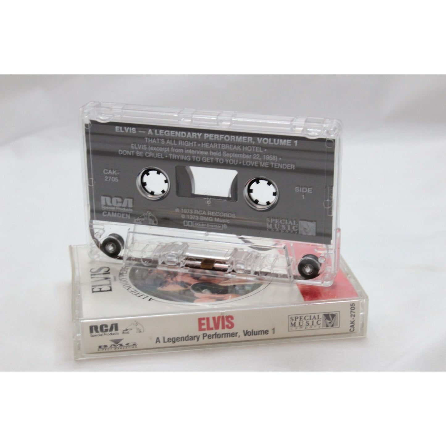 Elvis A Legendary Performer Vol 1 Cassette Tape Tested Music Used