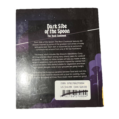 Dark Side of the Spoon : The Rock Cookbook by Ralph Miller, Joe Inniss and Peter