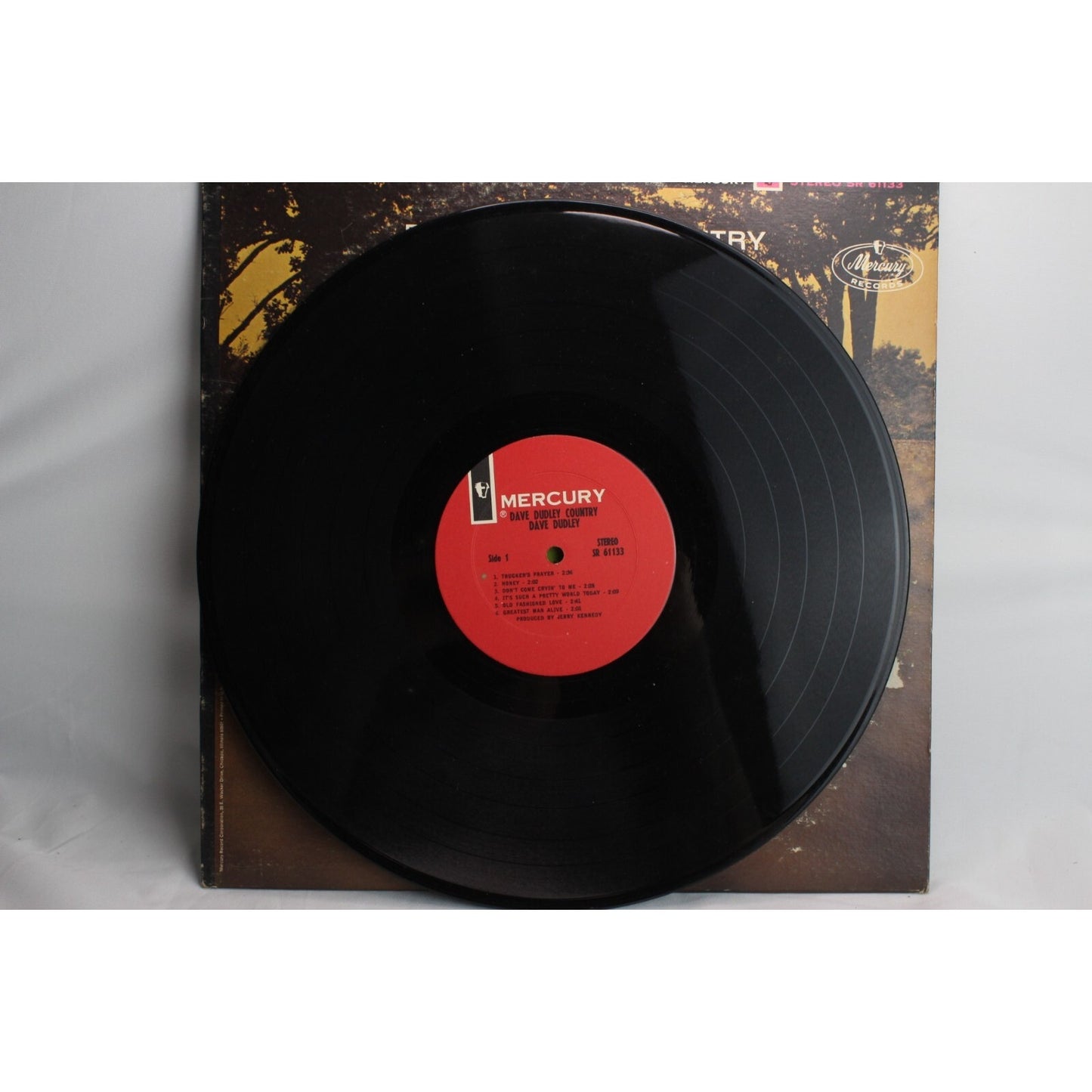 Dave Dudley – Country Featuring Trucker's Prayer Vinyl Record Used