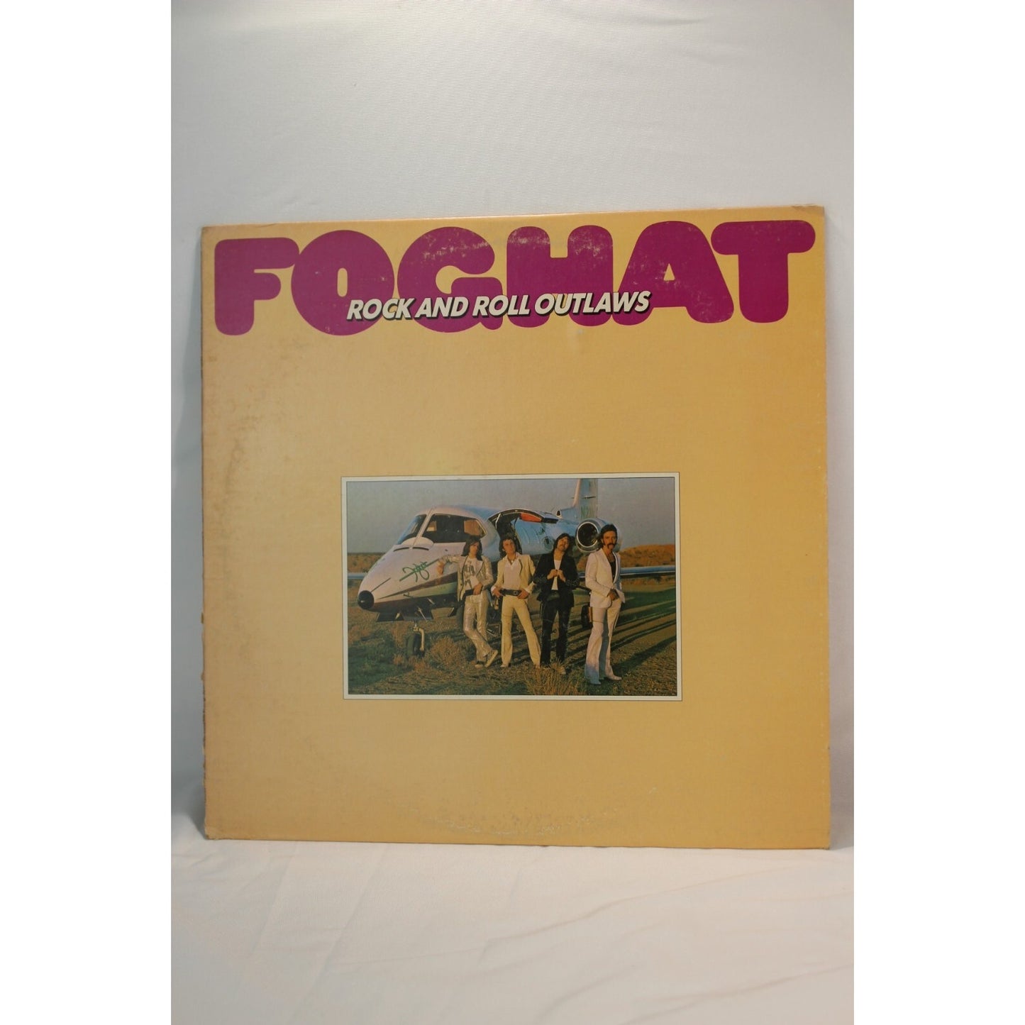 Foghat Rock and Roll Outlaws Record Audio Tested Video Music Album Used