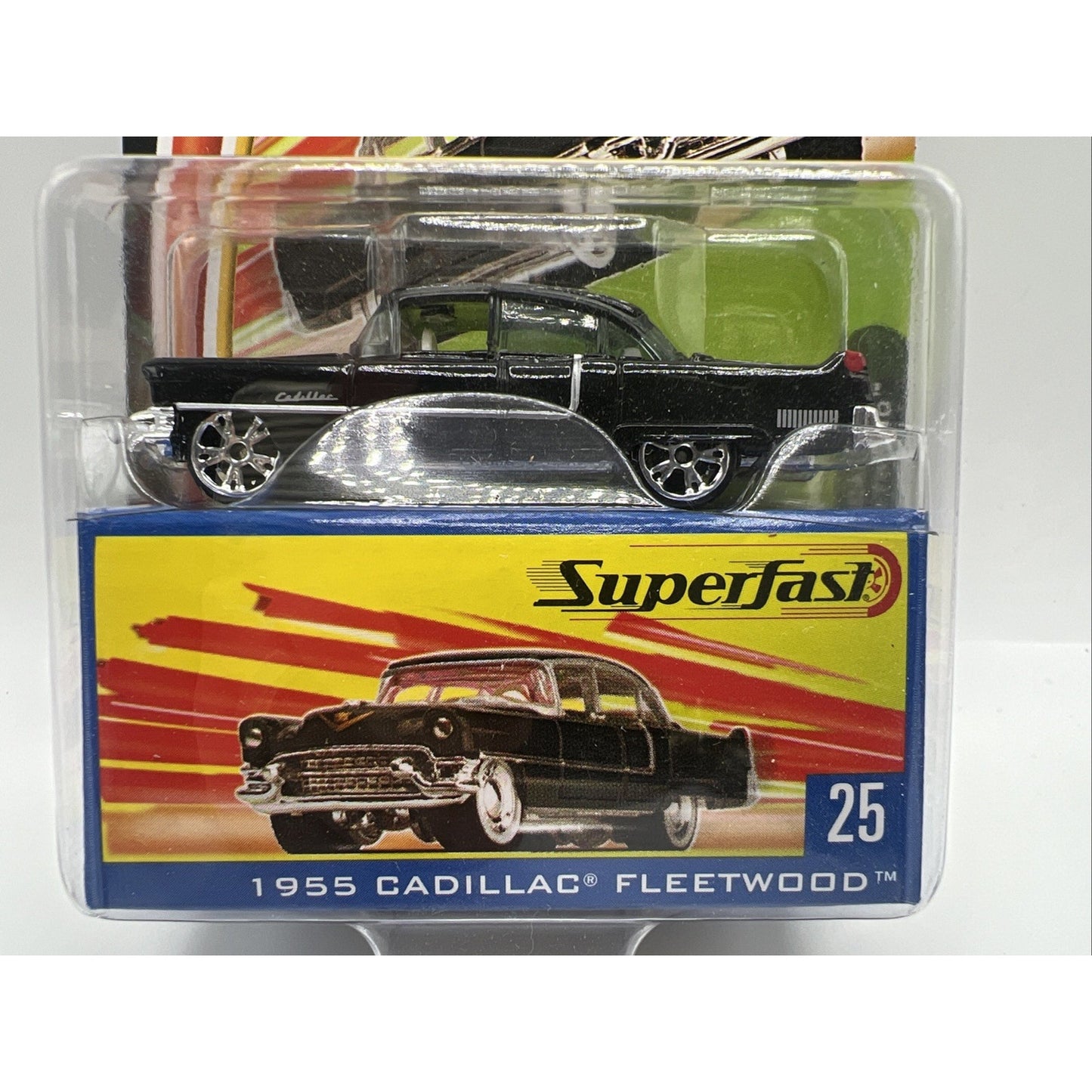 Matchbox 35th Superfast #25 1955 Cadillac Fleetwood Black Collectors Box New