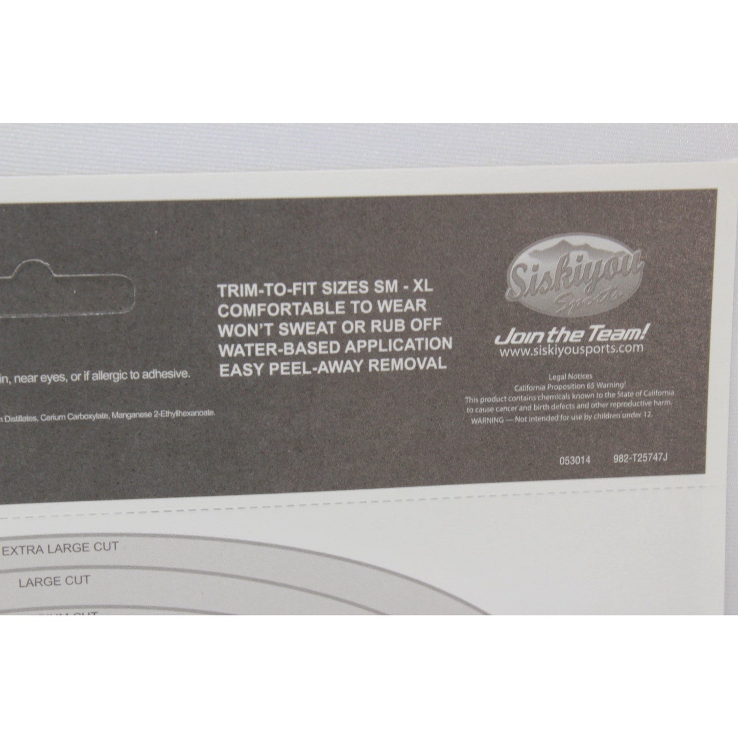 Nebraska Corn Huskers Game Day Face Temporary Tattoo NFL Football Fan College