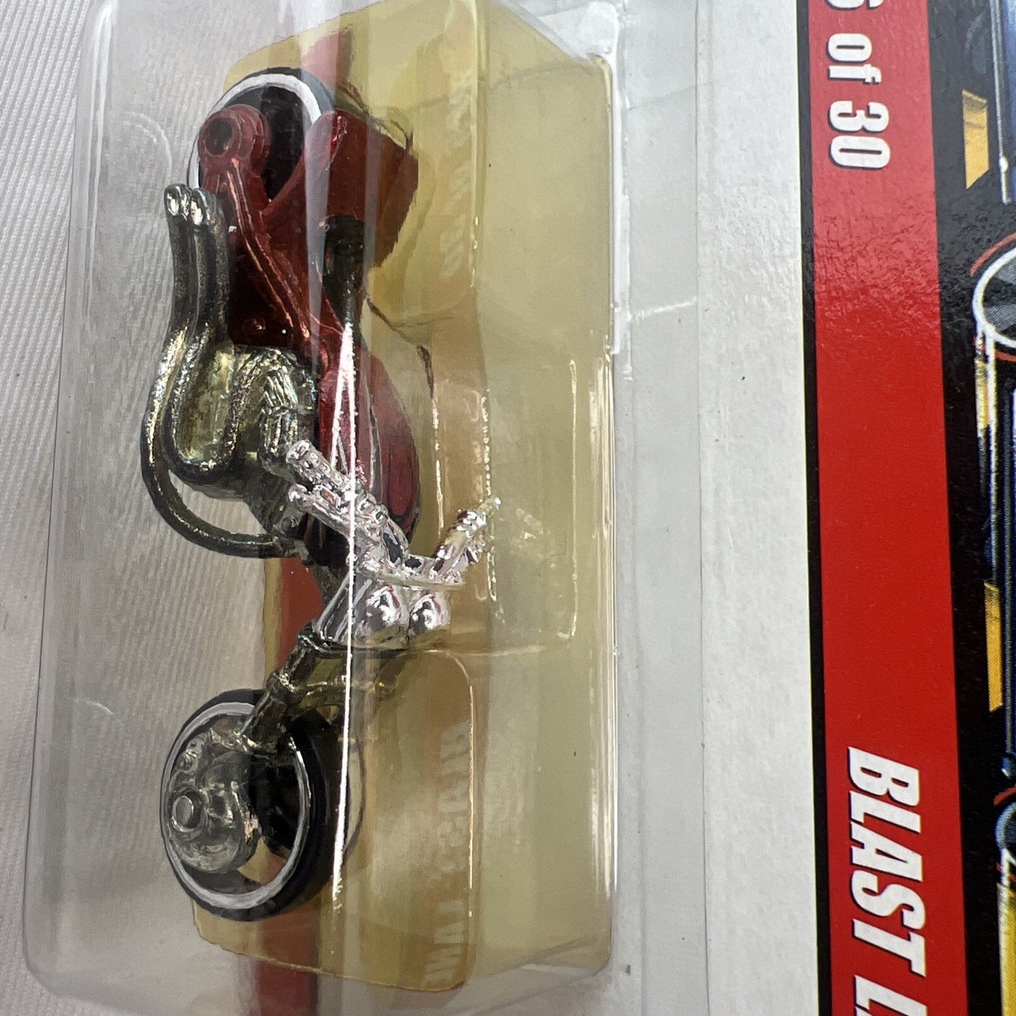 Hot Wheels Classics Series 2 Blast Lane #26 Of 30 Red Orange Rare color Die cast