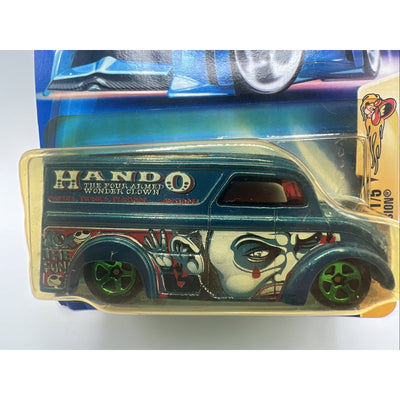2003 Hot Wheels Crazed Clowns Steel Passion Blue 95 1995 Van Truck Diecast Clown