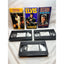 Elvis Presley The Concert Collection 3 VHS Set Tested Video Tapes Used