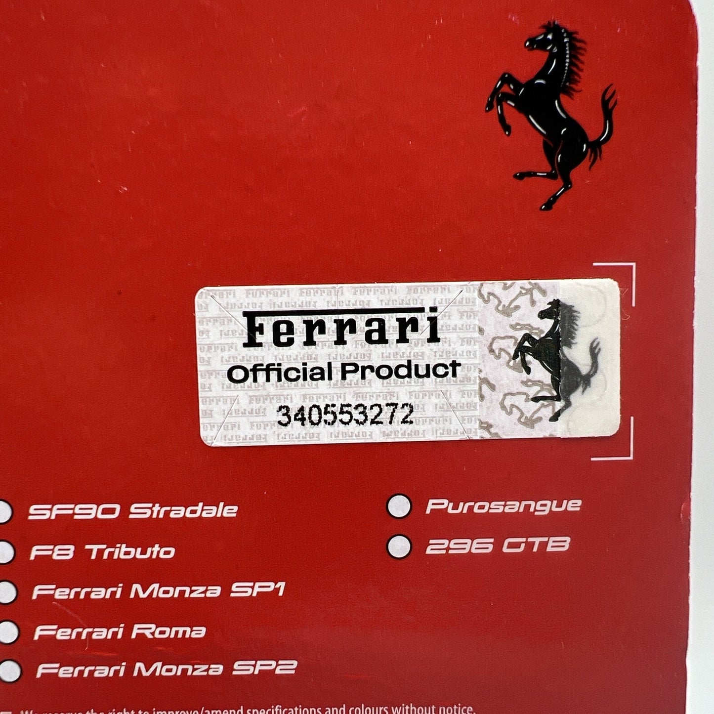 Burago 1/43 Race and Play Enzo Ferrari Red Rare Die Cast Car Toy Model