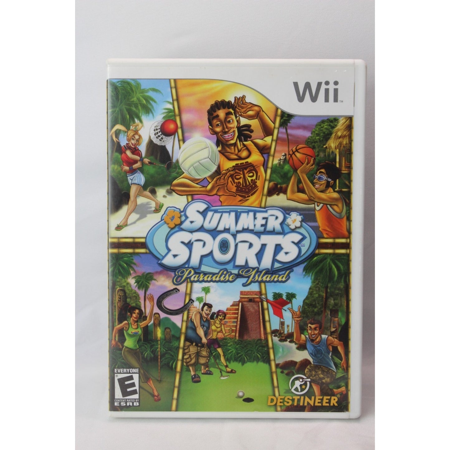 Summer Sports Paradise Island Nintendo Wii Tested Video Game Used