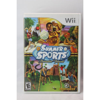 Summer Sports Paradise Island Nintendo Wii Tested Video Game Used