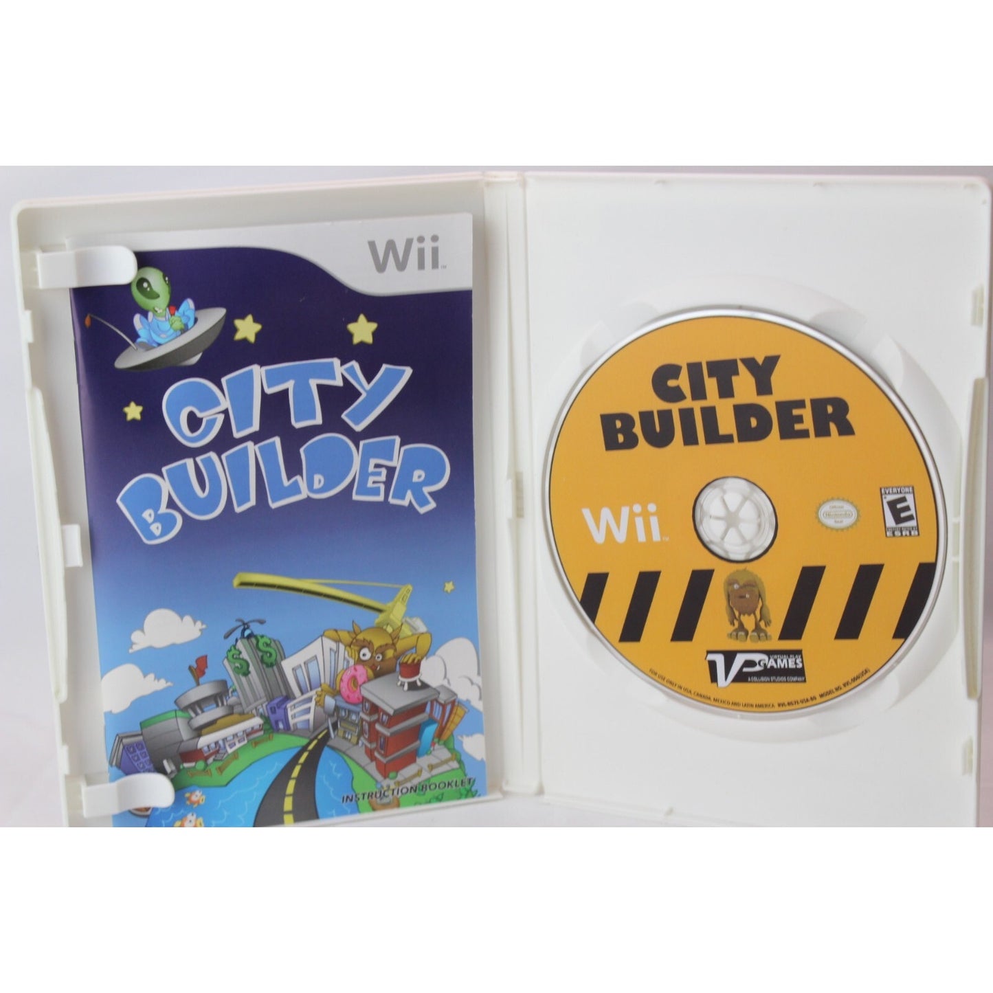 City Builder Nintendo Wii Tested Video Game Used
