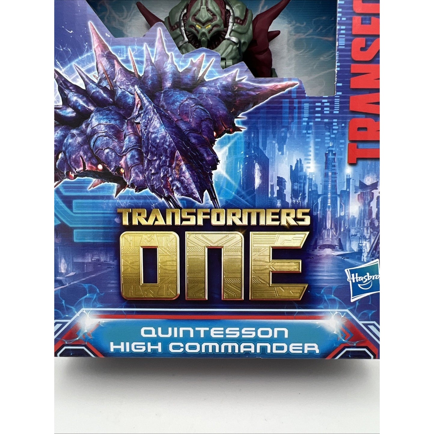 Hasbro Transformers One Quintesson High Commander Action Figure Rare New In Box