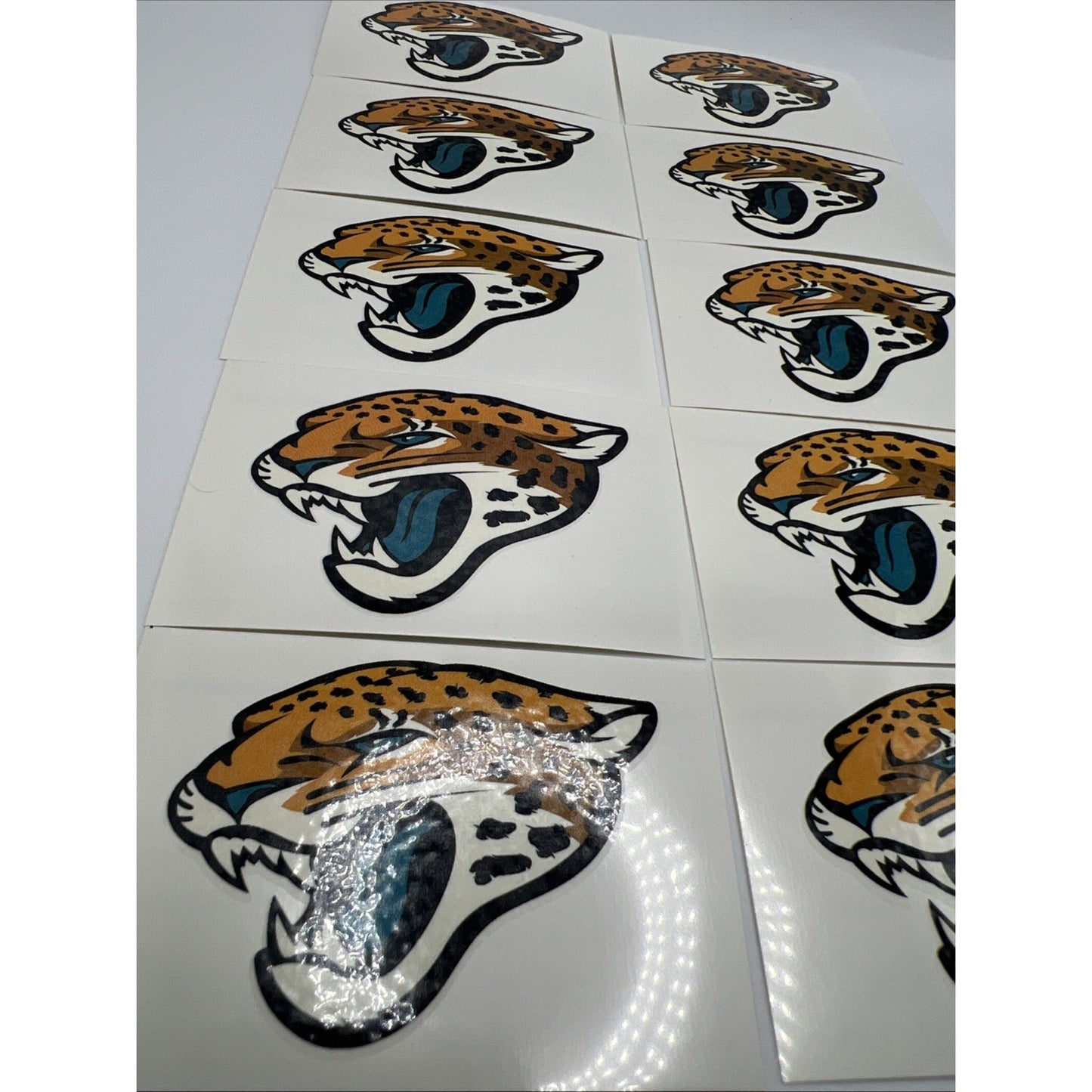 NFL Jacksonville Jaguars Temporary Tattoo Pack Of 10 Face Body Tattoos Football