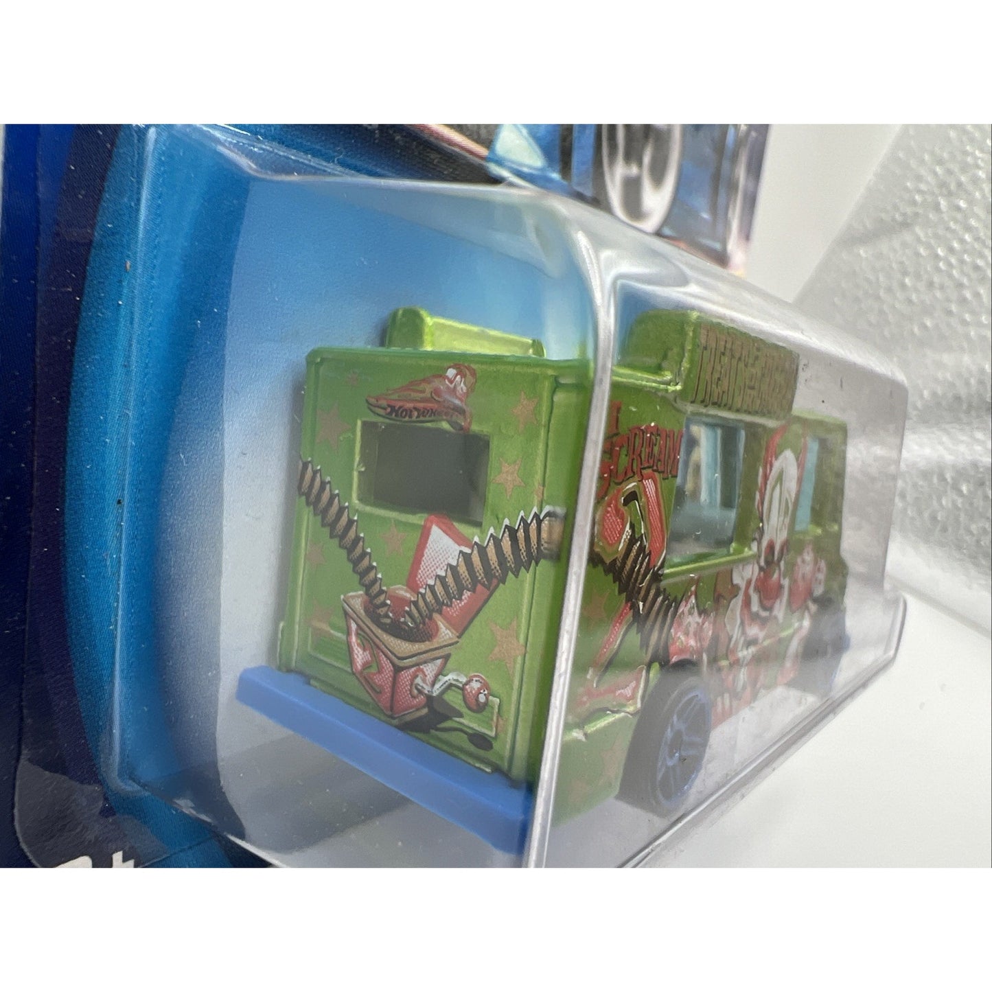 2003 Hot Wheels #99 Crazed Clowns 5/5 Tropicool Green Blue Pr5 Spoke Wheels