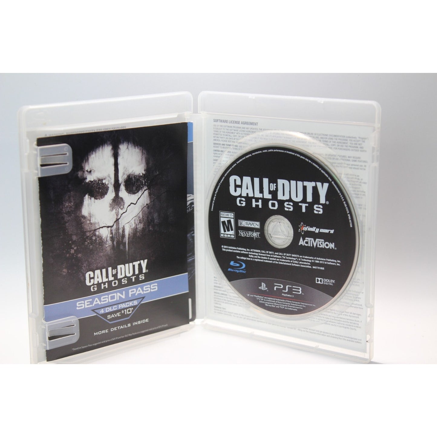 Call of Duty Ghosts PlayStation 3 COD PS3 Video Game Used