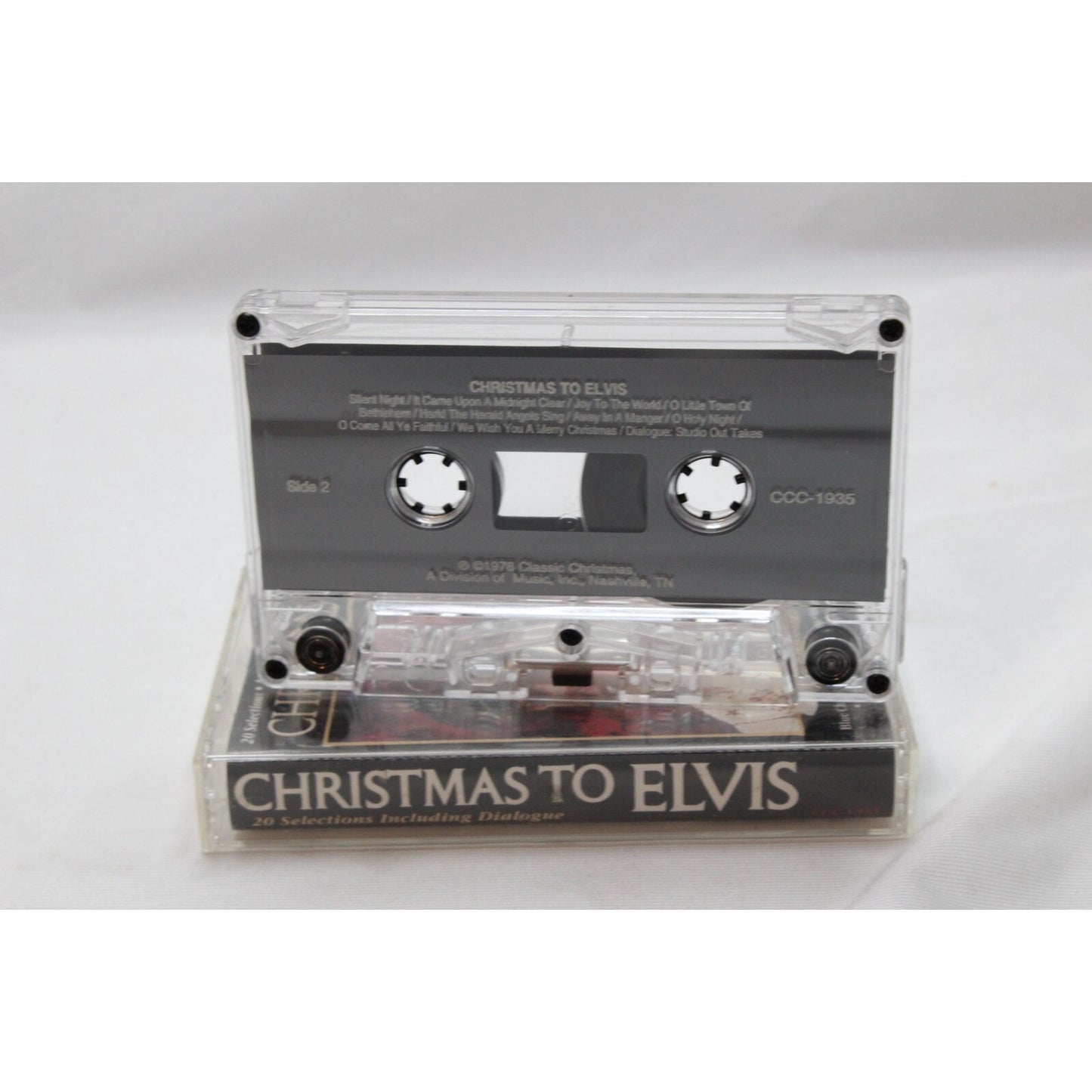 Christmas To Elvis From The Jordanaires Cassette Tape Tested Music Used