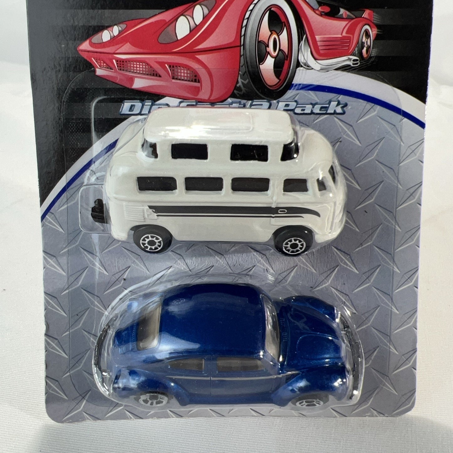Kid Connection Die-Cast 2 Pack #55 Volkswagen Camper & VW Beetle 1300 Maisto New