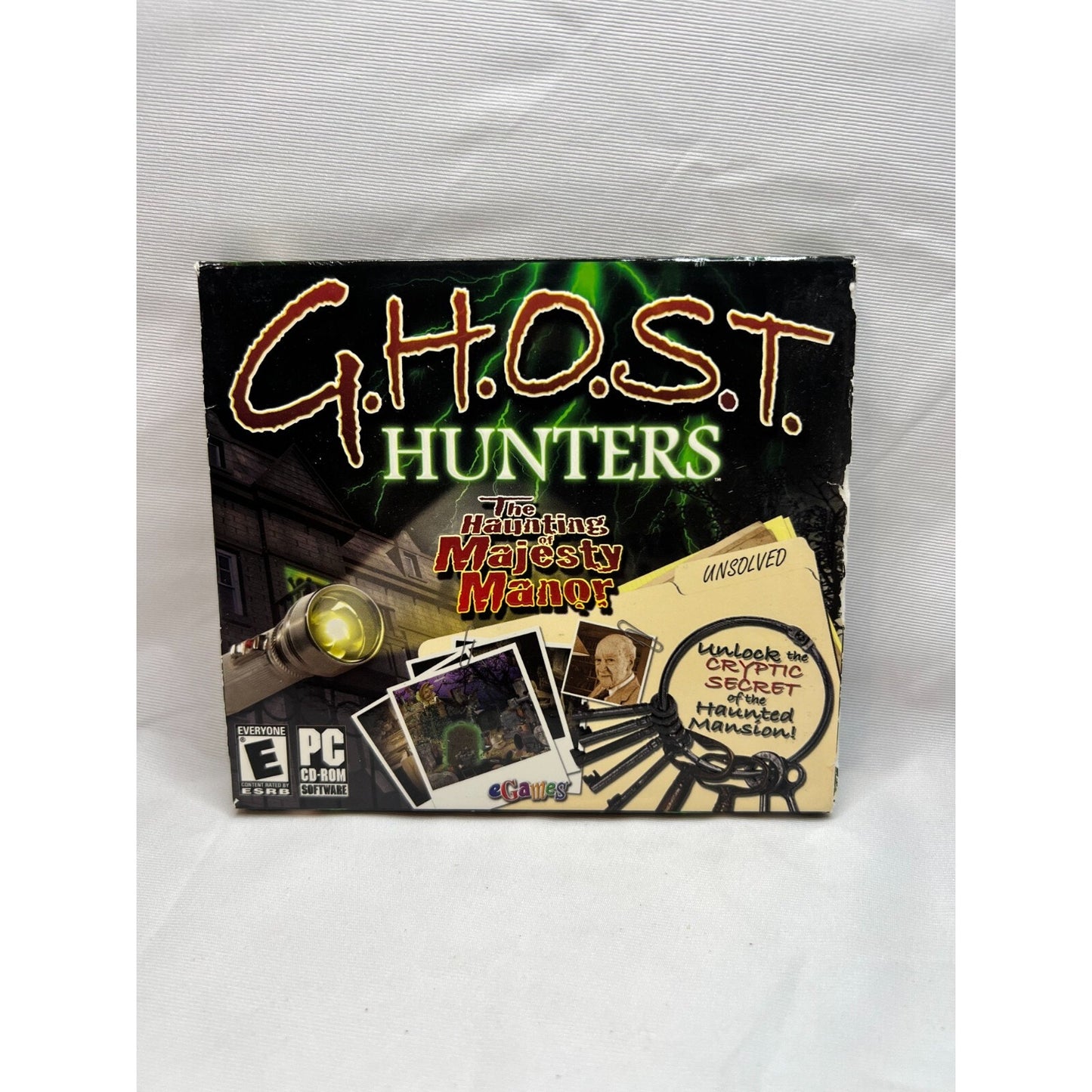 Ghost Hunters The Haunting of Majesty Manor PC Tested Video Game Used