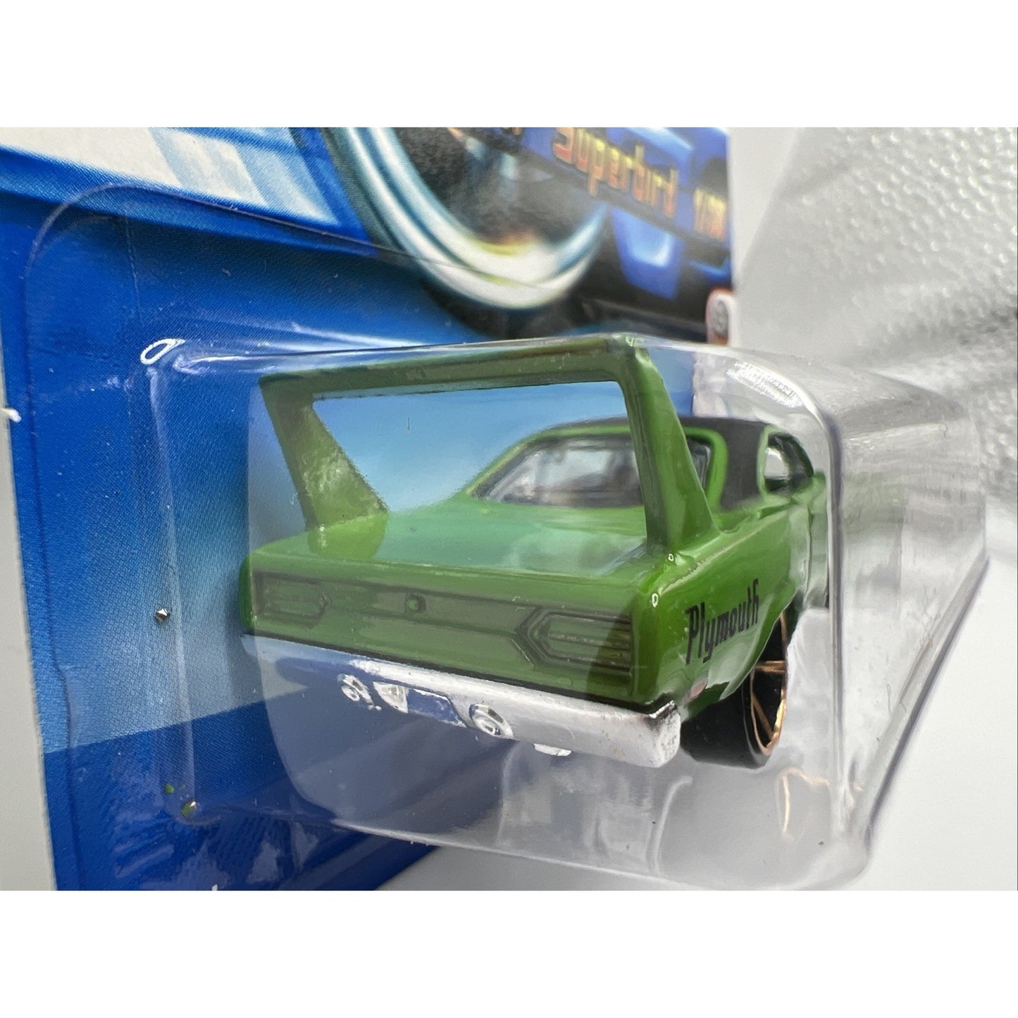 2006 Hot Wheels 70 Plymouth Superbird 1/38 Green Ultrafast Wheels Muscle Car