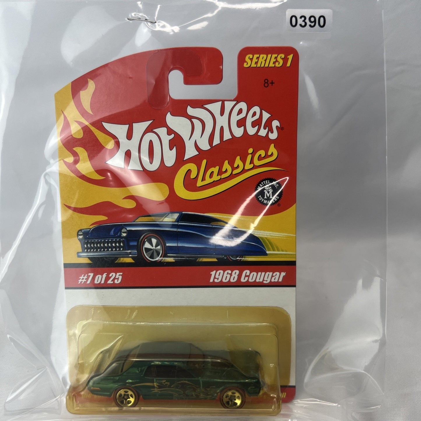Hot Wheels Classics Series One 1968 Cougar Blue